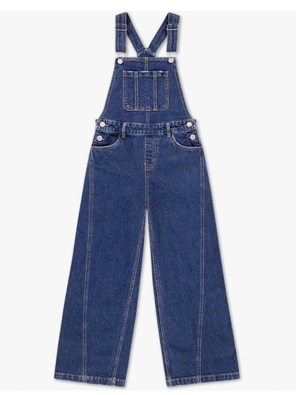 Levi's Girls Wide Flare Overalls NEW with Tags